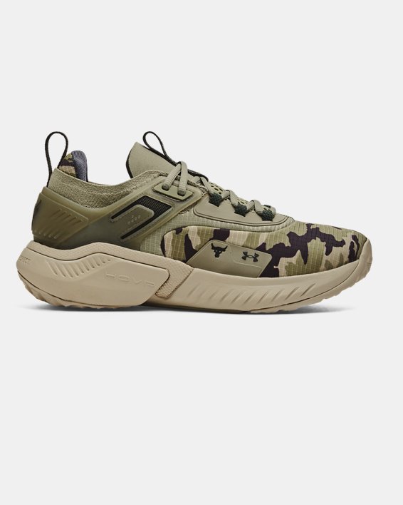 Men's Project Rock 5 Veterans Day Training Shoes in Green image number 0